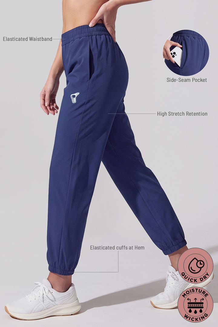 Zelocity Quick Dry Joggers - Navy Peony — image 9